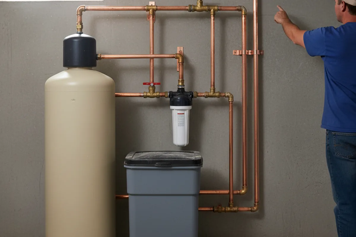 Whole-house water treatment system installed in Ghent